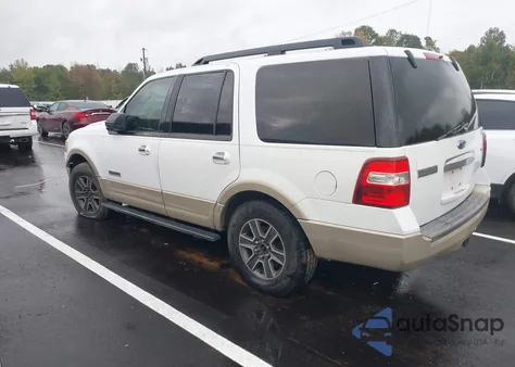 2007 Ford Expedition Eddie Bauer z USA, uszkodzony, nr VIN 1FMFU175X7LA39317